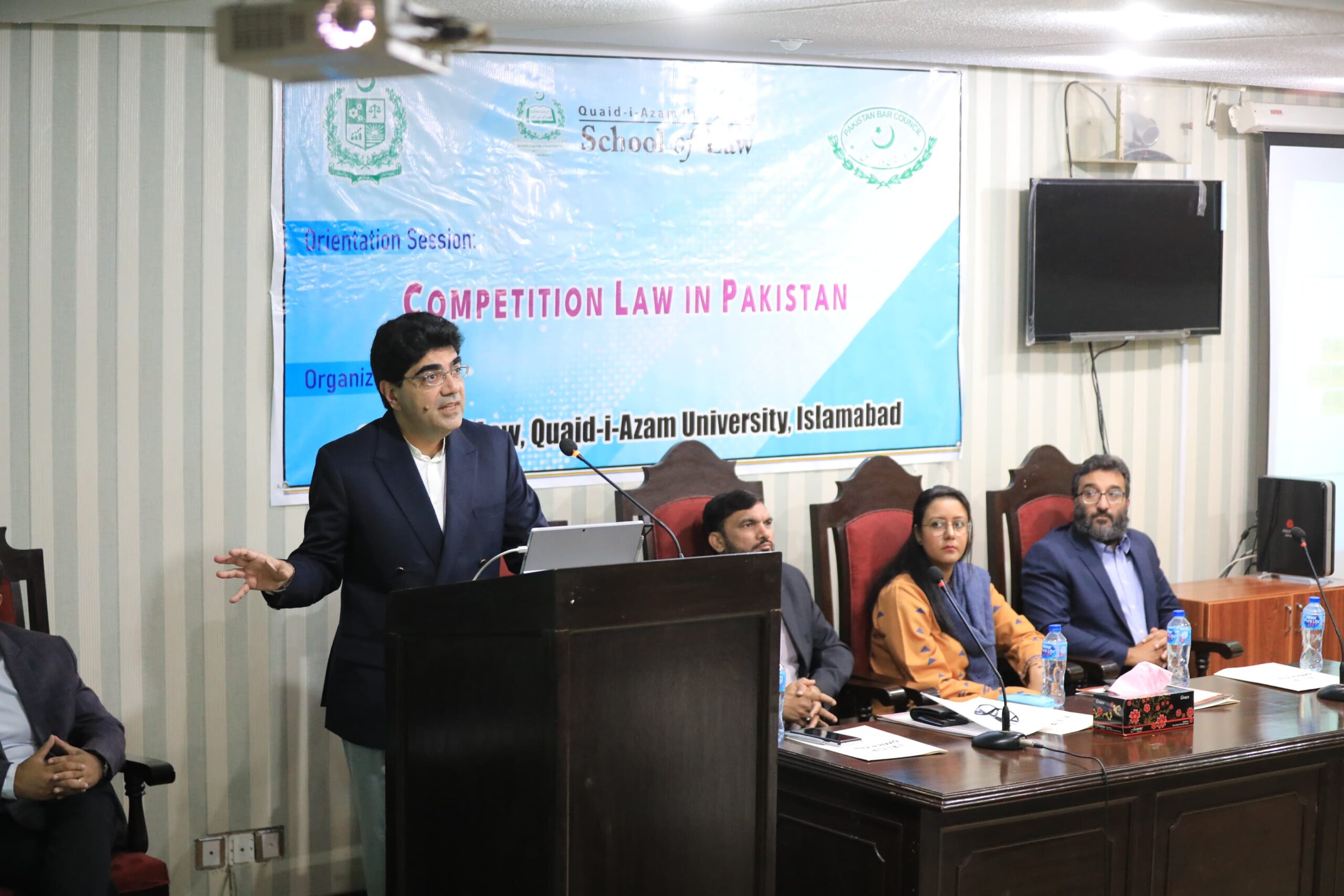 QAU School of Law Hosts Orientation Workshop on Competition Law in Collaboration with the Competition Commission of Pakistan and Pakistan Bar Council